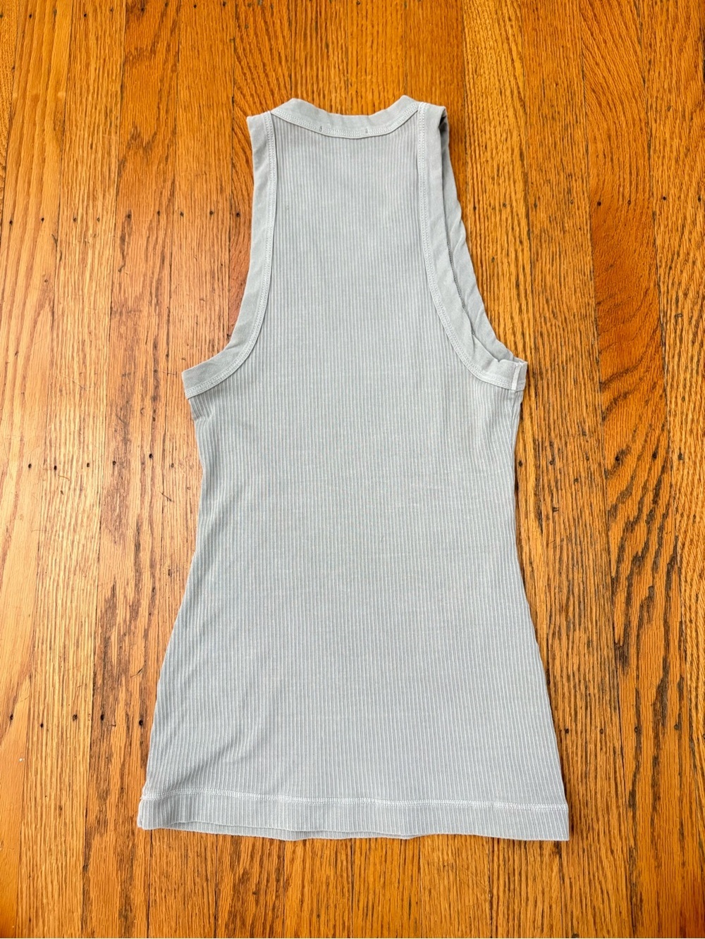 NWOT! James Perse Ribbed Supima Tank Top in Foam, Women’s 0 - Picture 4 of 6